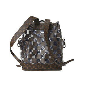 Louis Vuitton Christopher backpack Monogram Chess Brown Clear